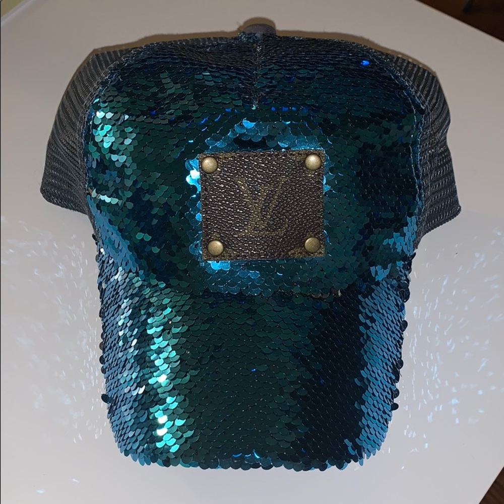 Upcycled Louis Vuitton Hat